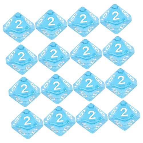 Warmhm 20 Stück Teiliges Transparente Seitige Acrylwürfel für Rollenspiele und Mathematikspiele für Tischspiele und Lehrmittel Warmhm 20 Stück Teiliges Transparente Seitige Acrylwürfel für Rollenspiele und Mathematikspiele für Tischspiele und Lehrmittel von Warmhm