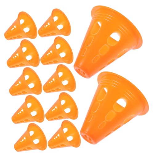 Warmhm 20 Stück Verkehrszeichen Stapelbare Kunststoff Markierungskegel für Rollschuhlaufen Simulation von Straßensperren Robuste Cones für Agility Training Warmhm 20 Stück Verkehrszeichen Stapelbare Kunststoff Markierungskegel für Rollschuhlaufen Simulation von Straßensperren Robuste Cones für Agility Training von Warmhm