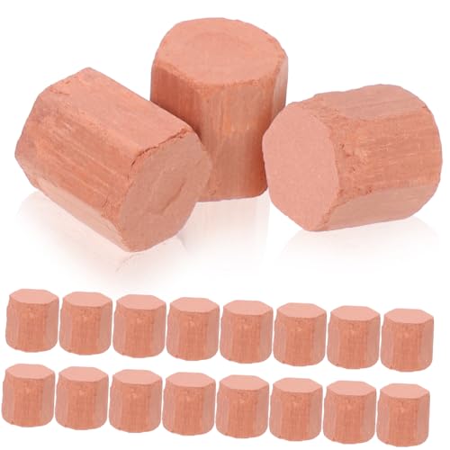 Warmhm 20Stücke Miniaturziegel für DIY Projekte Handgefertigte Baustellensteine für Modelle Sandtisch und Kreative von Warmhm
