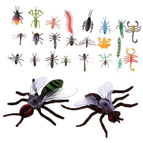Warmhm 22 Stück Teiliges Realistischer Insekten Spielzeuge für Simulation von Wildtieren für Lernprojekte Klassenzimmer und Partys Bunt und Detailreich Gestaltet Warmhm 22 Stück Teiliges Realistischer Insekten Spielzeuge für Simulation von Wildtieren für Lernprojekte Klassenzimmer und Partys Bunt und Detailreich Gestaltet von Warmhm