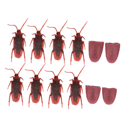 Warmhm 24 Stück Halloween Simulationszunge Simulation Einer Kakerlake Gefälschte Gruselige Kreative Streichspielzeuge Spiel Requisiten Neuartige Streich Requisiten Zungen Warmhm 24 Stück Halloween Simulationszunge Simulation Einer Kakerlake Gefälschte Gruselige Kreative Streichspielzeuge Spiel Requisiten Neuartige Streich Requisiten Zungen von Warmhm