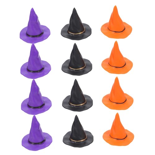 Warmhm 24 Stück Hüte für Halloween Weinflaschen Topper Dekoration für Partys Puppenhaus Zubehör Bastelmaterial für Kreative Projekte und Festliche Anlässe Warmhm 24 Stück Hüte für Halloween Weinflaschen Topper Dekoration für Partys Puppenhaus Zubehör Bastelmaterial für Kreative Projekte und Festliche Anlässe von Warmhm