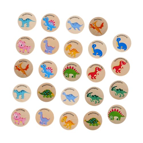 Warmhm 24 Stück Passende Dinosaurierspielzeuge Kinderpuzzle kinderspielzeug Gedächtnistraining Lernspielzeug Gedächtnisspiel für Kleinkinder Dinosaurier Holz Warmhm 24 Stück Passende Dinosaurierspielzeuge Kinderpuzzle kinderspielzeug Gedächtnistraining Lernspielzeug Gedächtnisspiel für Kleinkinder Dinosaurier Holz von Warmhm