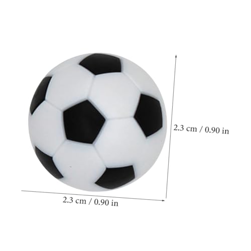 Warmhm 24 Stück Table Football Accessoires -Tischplatte drinnen Schreibtisch Kinderfußball Mini Tischfußball für Erwachsene Tischfußball, kleine Bälle die Hüften Warmhm 24 Stück Table Football Accessoires -Tischplatte drinnen Schreibtisch Kinderfußball Mini Tischfußball für Erwachsene Tischfußball, kleine Bälle die Hüften von Warmhm
