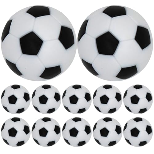 Warmhm Stück Table Football Accessoires -Tischplatte drinnen Schreibtisch Kinderfußball Mini Tischfußball für Erwachsene Tischfußball, kleine Bälle die Hüften von Warmhm