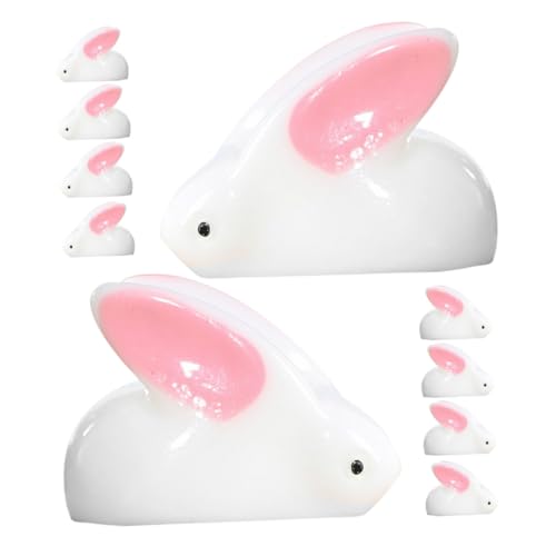 Warmhm 25 Stück Hasenfiguren Resin Mini Rabbit Statuen für Mikro Landschaftsdekoration Niedliche Tierornamente für Garten und Zuhause Warmhm 25 Stück Hasenfiguren Resin Mini Rabbit Statuen für Mikro Landschaftsdekoration Niedliche Tierornamente für Garten und Zuhause von Warmhm