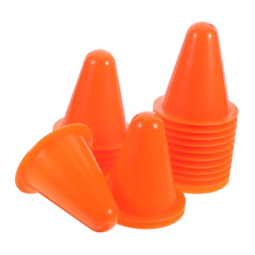 Warmhm 25 Stück Skate -Barriere Beweglichkeit Zapfen Ausbildung üben Zubehör Stopper Eislauf-Trainingskegel Minikegel für den Sport Mini- kleine Plastik Orange Warmhm 25 Stück Skate -Barriere Beweglichkeit Zapfen Ausbildung üben Zubehör Stopper Eislauf-Trainingskegel Minikegel für den Sport Mini- kleine Plastik Orange von Warmhm