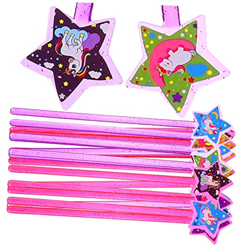 Warmhm 25 Stück Zauberstab Kinderspielzeug Party Fee Geburtstag Feen Entzückende Pentagramm-stäbchen Massenspielzeug Zauberstäbe Für Kinderspiele Plastik Warmhm 25 Stück Zauberstab Kinderspielzeug Party Fee Geburtstag Feen Entzückende Pentagramm-stäbchen Massenspielzeug Zauberstäbe Für Kinderspiele Plastik von Warmhm