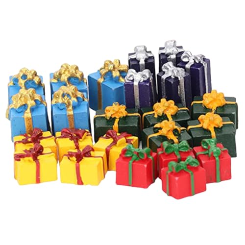 Warmhm Tragen-beständig 25 Stücke Mini Weihnachten Ornamente Schreibtisch Weihnachten Dekorationen Box Harz Farbe Warmhm Tragen-beständig 25 Stücke Mini Weihnachten Ornamente Schreibtisch Weihnachten Dekorationen Box Harz Farbe von Warmhm