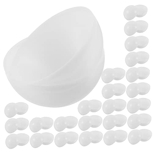 Warmhm 25Stücke Lotteriekugeln Befüllbare Gewinnspielbälle für Tombola und Verlosungen Weiße Leichte Designkugeln für Feste Veranstaltungen und Spiele Warmhm 25Stücke Lotteriekugeln Befüllbare Gewinnspielbälle für Tombola und Verlosungen Weiße Leichte Designkugeln für Feste Veranstaltungen und Spiele von Warmhm