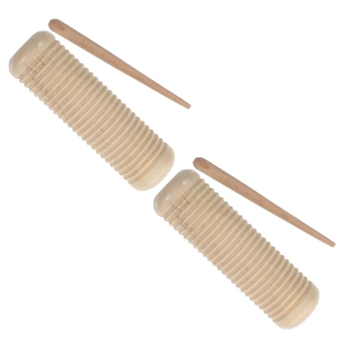 Warmhm 2Sätze Teiliges Holz Guiro Schlaginstrument für Pädagogisches Musikinstrument Koordination und des Rhythmus für Musikspiel und Entwicklung der Kreativität Warmhm 2Sätze Teiliges Holz Guiro Schlaginstrument für Pädagogisches Musikinstrument Koordination und des Rhythmus für Musikspiel und Entwicklung der Kreativität von Warmhm