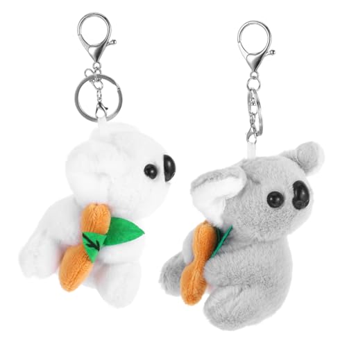 Warmhm 2St Koala-Puppen-Schlüsselanhänger bezaubernder Taschenanhänger Zubehör koala schlüsselanhänger Kuscheltier Schlüsselanhänger entzückender flauschiger Schlüsselanhänger Plüsch Warmhm 2St Koala-Puppen-Schlüsselanhänger bezaubernder Taschenanhänger Zubehör koala schlüsselanhänger Kuscheltier Schlüsselanhänger entzückender flauschiger Schlüsselanhänger Plüsch von Warmhm
