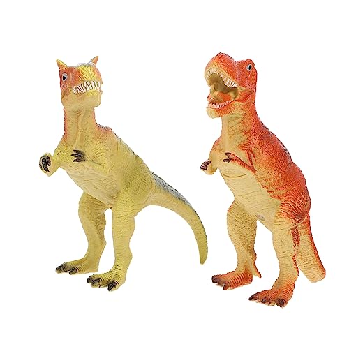 Warmhm 2Stücke Dinosaurier Mit Sound Lernspielzeug Für Dinosaurier Modelle Und Figuren Weiches Zufällige Designs Für Frühkindliche Bildung Und Dekoration von Warmhm