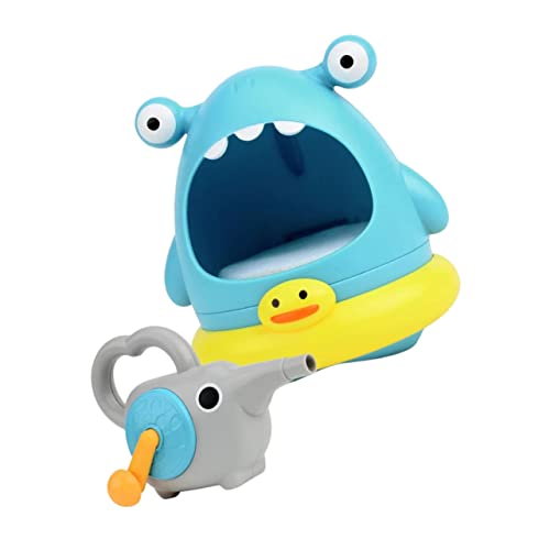 Warmhm 2Stücke Haifisch Blasenmaschine Für Kreatives Badespielzeug Mit Blasenfunktion Spaß Und Unterhaltung Im Bad Für Kleine Wasserratten Warmhm 2Stücke Haifisch Blasenmaschine Für Kreatives Badespielzeug Mit Blasenfunktion Spaß Und Unterhaltung Im Bad Für Kleine Wasserratten von Warmhm