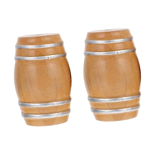 Warmhm 2Stücke Holz Bierfass Puppenhaus Dekoration Hölzernes Barrel Prop Modell Für Kreative Spielwelten Und Verarbeitet Und Langlebig Warmhm 2Stücke Holz Bierfass Puppenhaus Dekoration Hölzernes Barrel Prop Modell Für Kreative Spielwelten Und Verarbeitet Und Langlebig von Warmhm