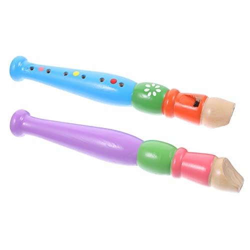 Warmhm 2Stücke Holzflöten Pädagogische Flötenmusikinstrumente für Jungen Musikalischen und Entwicklung der Kreativität Farbe Zufällig Warmhm 2Stücke Holzflöten Pädagogische Flötenmusikinstrumente für Jungen Musikalischen und Entwicklung der Kreativität Farbe Zufällig von Warmhm