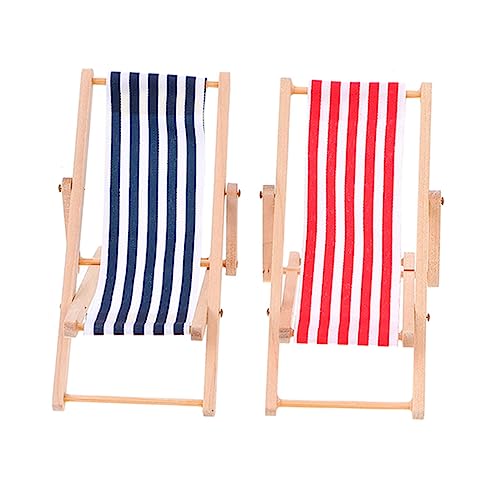 Warmhm 2Stücke Mini Strandstühle für Puppen Dekorative Puppenmöbel für Puppenhaus für Wohnzimmer Schlafzimmer Kinderzimmer und Stranddeko Warmhm 2Stücke Mini Strandstühle für Puppen Dekorative Puppenmöbel für Puppenhaus für Wohnzimmer Schlafzimmer Kinderzimmer und Stranddeko von Warmhm