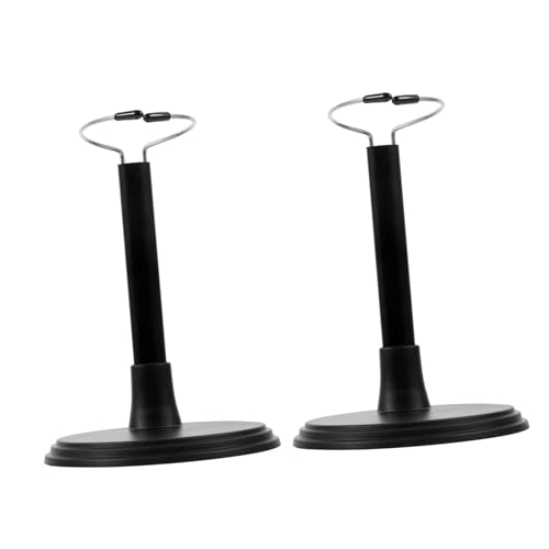 Warmhm 2Stücke Puppenständer Vertikale Actionfiguren Halterung Puppenhalter Für Zuhause Und Geschäft Für Präsentation Von Puppen Und Figuren Für Figuren von Warmhm