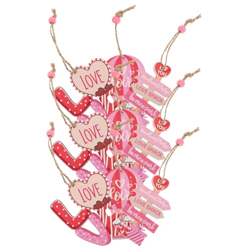 Warmhm 3 Boxen Holzanhänger zum Valentinstag für Valentinstag valentinstagsgeschenke Valentinstag Geschenkideen Baumschmuck zum Valentinstag valentinstagschmuck für Baum hölzern Warmhm 3 Boxen Holzanhänger zum Valentinstag für Valentinstag valentinstagsgeschenke Valentinstag Geschenkideen Baumschmuck zum Valentinstag valentinstagschmuck für Baum hölzern von Warmhm
