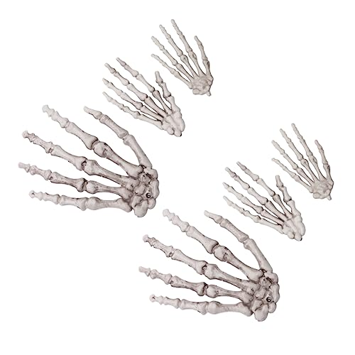 Warmhm 3er-Pack Skeletthand-Ornament Einzigartiges Gefälschtes Skeletthand- Für Halloween-Dekorationen Im Hof Warmhm 3er-Pack Skeletthand-Ornament Einzigartiges Gefälschtes Skeletthand- Für Halloween-Dekorationen Im Hof von Warmhm