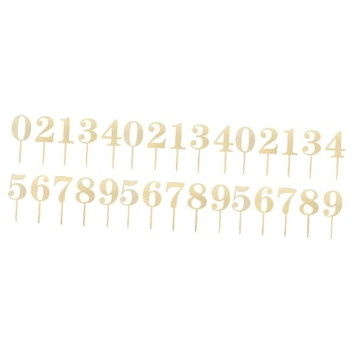 Warmhm 3 Sätze Cake Topper Aus Acryl Nummern Goldene Tortendekoration Für Geburtstagsfeiern Jubiläen Und Besondere Anlässe 20 Stück * 3 Warmhm 3 Sätze Cake Topper Aus Acryl Nummern Goldene Tortendekoration Für Geburtstagsfeiern Jubiläen Und Besondere Anlässe 20 Stück * 3 von Warmhm