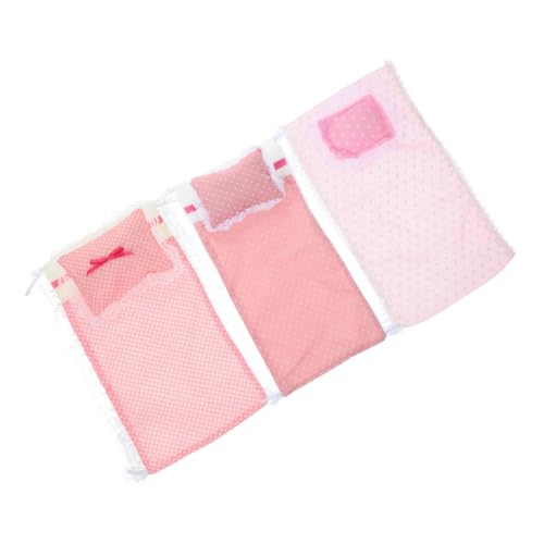 Warmhm Einzigartiges Design Mini Puppenhaus Bettwäsche Set Puppe Kinderwagen Bettwäsche Miniatur Schlafzimmer Set Puppenhaus Teppiche Warmhm Einzigartiges Design Mini Puppenhaus Bettwäsche Set Puppe Kinderwagen Bettwäsche Miniatur Schlafzimmer Set Puppenhaus Teppiche von Warmhm
