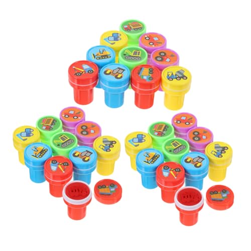 Warmhm 3 Sätze Technische Autosiegelspielzeug kinderspiel Kinderstempel kinderparty Bagger-Tattoo-Aufkleber, Partyzubehör Gefälligkeiten für Farmpartys Tierstempel Plastik Warmhm 3 Sätze Technische Autosiegelspielzeug kinderspiel Kinderstempel kinderparty Bagger-Tattoo-Aufkleber, Partyzubehör Gefälligkeiten für Farmpartys Tierstempel Plastik von Warmhm