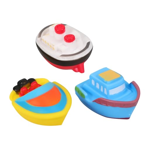 Warmhm 3 Stück Badebootspielzeug Wasserspielung Dusche Wasserspielzeug Für Kleinkinder Badespielzeug Für Babys Bevorzugen -dusche-versorgung Vinyl Warmhm 3 Stück Badebootspielzeug Wasserspielung Dusche Wasserspielzeug Für Kleinkinder Badespielzeug Für Babys Bevorzugen -dusche-versorgung Vinyl von Warmhm