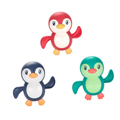 Warmhm 3 Stück Badewannenspielzeug Kreatives Pinguin Wind Up Pinguin Wasserspielzeug für Badespaß im Pool und Badewanne Fördert Farben und Hand Auge Koordination Warmhm 3 Stück Badewannenspielzeug Kreatives Pinguin Wind Up Pinguin Wasserspielzeug für Badespaß im Pool und Badewanne Fördert Farben und Hand Auge Koordination von Warmhm