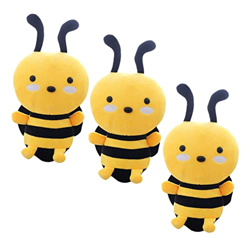 Warmhm 3 Stück Bienenpuppe Gefüllt Mit Honigplüschtier Quallen Bu Puppen Süße Dekokissen Für Couchkissen Autokissen Für Bienenpartygeschenke Pp Baumwolle Warmhm 3 Stück Bienenpuppe Gefüllt Mit Honigplüschtier Quallen Bu Puppen Süße Dekokissen Für Couchkissen Autokissen Für Bienenpartygeschenke Pp Baumwolle von Warmhm