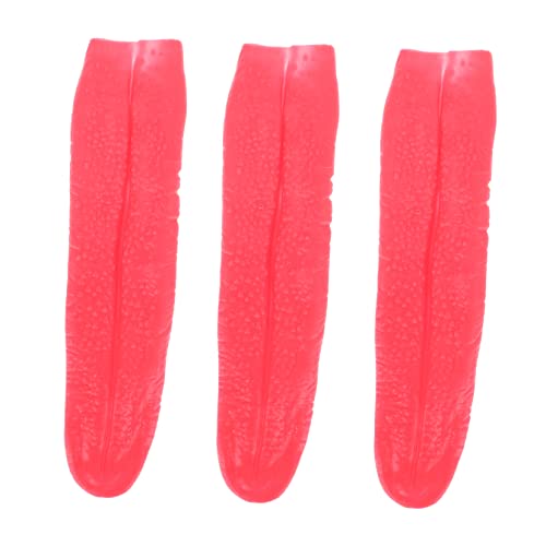 Warmhm 3 Stück Künstliche rote Lange Zunge Masken Graham Süßes oder Saures Mantel Halloween Halloween assecoires Simulationszunge gruselige Bühnenrequisite Gummi Warmhm 3 Stück Künstliche rote Lange Zunge Masken Graham Süßes oder Saures Mantel Halloween Halloween assecoires Simulationszunge gruselige Bühnenrequisite Gummi von Warmhm