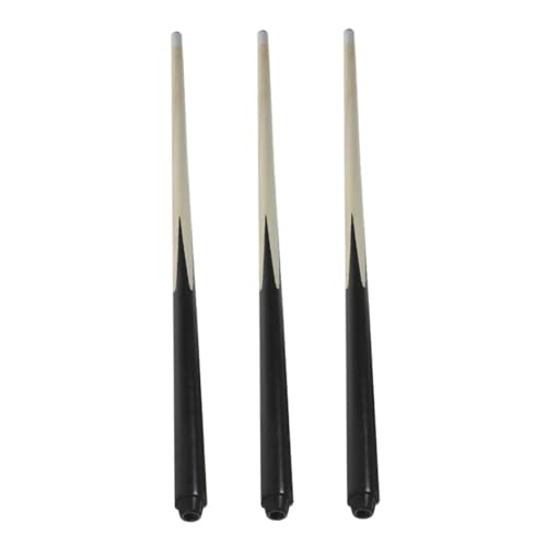 Warmhm 3 Stück Mini-Pool-Queue Billard- Kurzer Poolstock Pool-Stick Für Billardtisch-Stick Kurzes Billardqueue Snooker-Queue-Stick Billardstock Hölzern von Warmhm