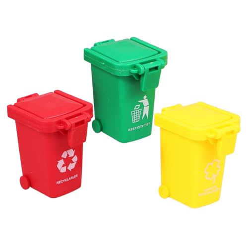 Warmhm 3 Stück Mini-mülleimer Für Kleiner Mülleimer Spielzeugbehälter Mini-mülleimer Mit Deckel Mini -müll Kann Mülleimer Für Kleines Hauszubehör Papierkorbhalter Abs Warmhm 3 Stück Mini-mülleimer Für Kleiner Mülleimer Spielzeugbehälter Mini-mülleimer Mit Deckel Mini -müll Kann Mülleimer Für Kleines Hauszubehör Papierkorbhalter Abs von Warmhm