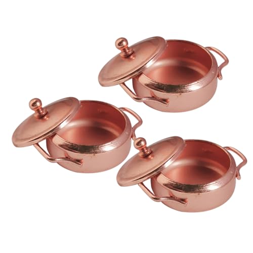 Warmhm 3 Stück Miniatur-topfmodell Mini- -miniaturtöpfe Mini-puppentopf Miniaturtöpfe Für Die Küche Dekoratives Mini-kochgeschirr Mini- -simulationstöpfe Dekorative Herde Legierung Warmhm 3 Stück Miniatur-topfmodell Mini- -miniaturtöpfe Mini-puppentopf Miniaturtöpfe Für Die Küche Dekoratives Mini-kochgeschirr Mini- -simulationstöpfe Dekorative Herde Legierung von Warmhm