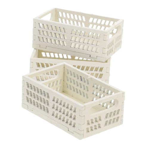 Warmhm 3 Stück Minikörbe Zum Basteln Miniatur-puppenhaus- Minikorb Für Puppenhaus Puppenhaus-obstkorb Zubehör Für Puppenhäuser Dollhouse Decor Mini-aufbewahrungskörbe Beige Holz Warmhm 3 Stück Minikörbe Zum Basteln Miniatur-puppenhaus- Minikorb Für Puppenhaus Puppenhaus-obstkorb Zubehör Für Puppenhäuser Dollhouse Decor Mini-aufbewahrungskörbe Beige Holz von Warmhm
