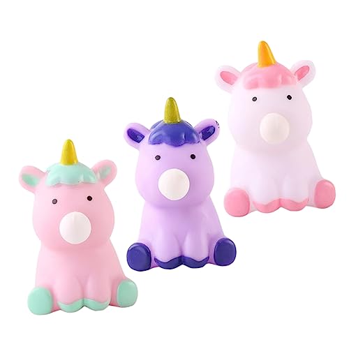 Warmhm 3 Stück Prise Musik für kinderspielzeug quetschies Dehnbares Children Toys Fun Toy entzückendes Squeeze- Neuheit Squeeze- von Warmhm