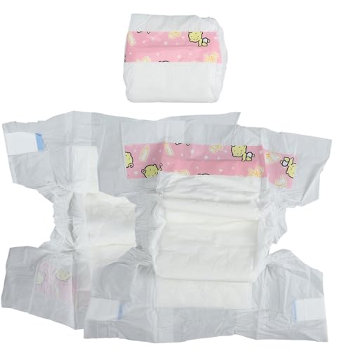 Warmhm 3 Stück Puppen-Anziehwindel Babypuppe Babys Puppen puppenwindeln puppenzubehör Puppenwindel er Pack Puppenwindel Set Puppe verkleiden Zubehör Puppe kostüm Plastik von Warmhm