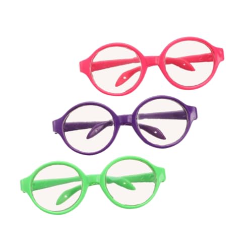Warmhm 3 Stück Puppenbrille Minipuppen-kostümbrille Mädchen Doll Brille Puppe Putzbrille Seltsam Puppe Mit Brille Puppe Puppengläser Dekore Funkeln Plastik Warmhm 3 Stück Puppenbrille Minipuppen-kostümbrille Mädchen Doll Brille Puppe Putzbrille Seltsam Puppe Mit Brille Puppe Puppengläser Dekore Funkeln Plastik von Warmhm