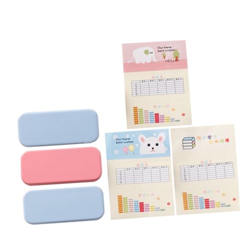 Warmhm 3 Stück Puppenhaus-briefpapier Mini Puppensachen Federmäppchen Machen Bleistift Werkzeug Puppenhaus-Sachen Lernmaterialien Für Puppen Puppen-briefpapier Puppenzubehör Aufkleber von Warmhm