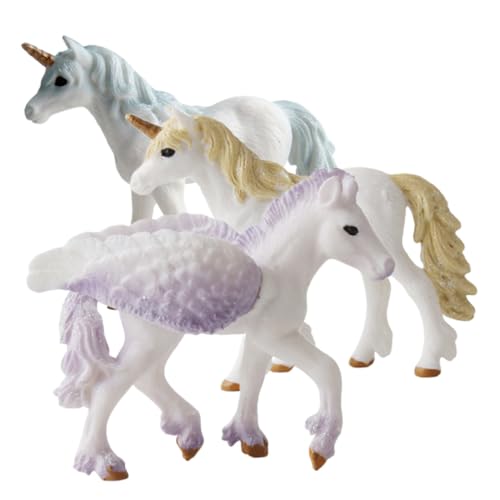 Warmhm 3 Stück Realistisches Einhorn Modell Kunststoff Einhorn Figur Simulation Tier Lernmodell für Kinderzimmer und Garten Dekoration und Lebendig Langlebiges Material Warmhm 3 Stück Realistisches Einhorn Modell Kunststoff Einhorn Figur Simulation Tier Lernmodell für Kinderzimmer und Garten Dekoration und Lebendig Langlebiges Material von Warmhm