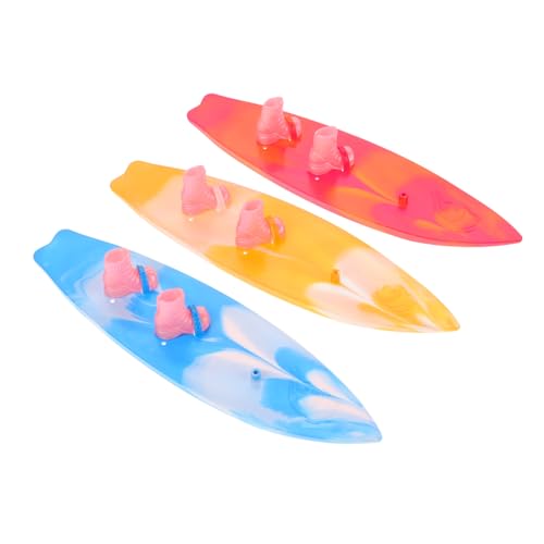 Warmhm 3 Stück Surfbrett-Modell Aqua klein Strand Kind Surfer Holzsurfbrett Surfbrettdekoration Luau-Kuchendekorationen Surfbrett- aus Holz Finger-Surfbrett Plastik Warmhm 3 Stück Surfbrett-Modell Aqua klein Strand Kind Surfer Holzsurfbrett Surfbrettdekoration Luau-Kuchendekorationen Surfbrett- aus Holz Finger-Surfbrett Plastik von Warmhm