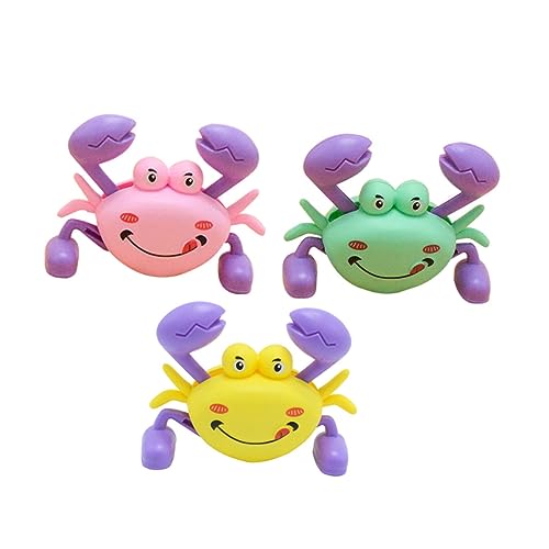 Warmhm Aufziehspielzeug Krabbe 3 Stück Lustige Cartoon Krabbenspielzeuge aus Kunststoff für Kinder Interaktives Lernspielzeug mit für Spiel und Spaß Warmhm Aufziehspielzeug Krabbe 3 Stück Lustige Cartoon Krabbenspielzeuge aus Kunststoff für Kinder Interaktives Lernspielzeug mit für Spiel und Spaß von Warmhm