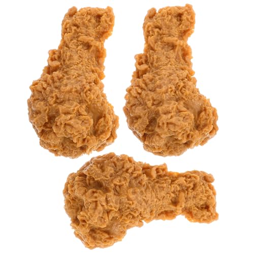 Warmhm 3 Stück Teiliges Realistisches Hähnchenbein Modell für Fotografie und Dekoration Simulierte Chicken Legs aus Lifelike Hähnchenbein für Pranks und Kreative Inszenierungen Warmhm 3 Stück Teiliges Realistisches Hähnchenbein Modell für Fotografie und Dekoration Simulierte Chicken Legs aus Lifelike Hähnchenbein für Pranks und Kreative Inszenierungen von Warmhm