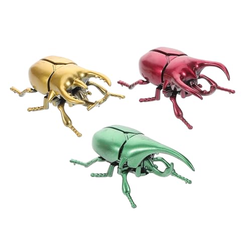 Warmhm Mechanisches Spielzeug 3 Stück Kunststoff Aufzieh- Insektenfiguren Für Jungen Und Mädchen Halloween-Dekoration von Warmhm