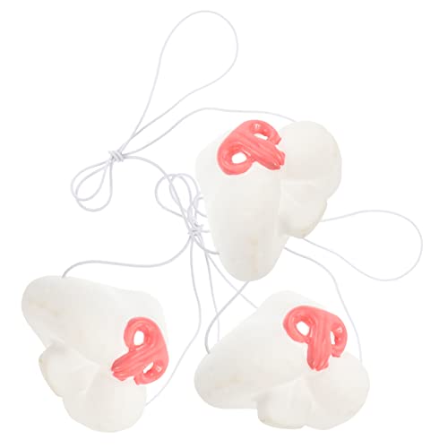 Warmhm 3 Stücke Teiliges Dekorative Hasen Nase Realistische Cosplay Requisiten für Fasching und Ostern Tragbar und Kompakt für Partys für Erwachsene Warmhm 3 Stücke Teiliges Dekorative Hasen Nase Realistische Cosplay Requisiten für Fasching und Ostern Tragbar und Kompakt für Partys für Erwachsene von Warmhm