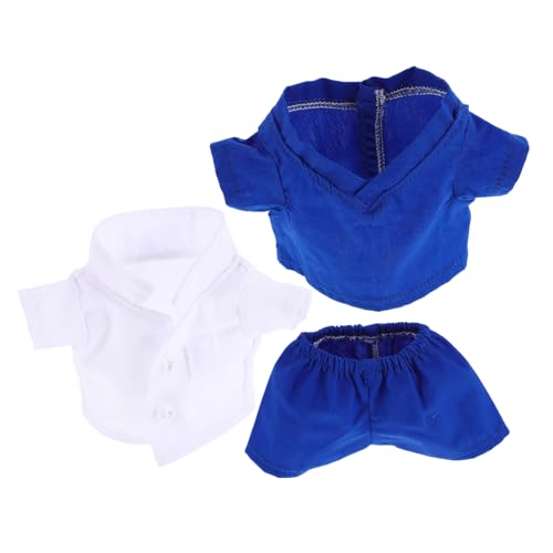 Warmhm 3 Teiliges Puppenarzt Uniform Set Babypuppe Stofftier Shirt Stofftier Zubehör Bären Zubehör Puppenzubehör Stofftier Outfits Arztspielzeug Stoff Warmhm 3 Teiliges Puppenarzt Uniform Set Babypuppe Stofftier Shirt Stofftier Zubehör Bären Zubehör Puppenzubehör Stofftier Outfits Arztspielzeug Stoff von Warmhm