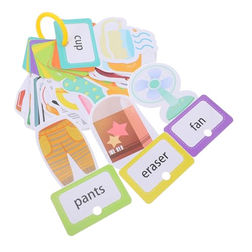 Warmhm 30 Stück Englisch Lernen Lernkarten Lernkarten Kinderspielzeug Kinderspielzeug Warmhm 30 Stück Englisch Lernen Lernkarten Lernkarten Kinderspielzeug Kinderspielzeug von Warmhm