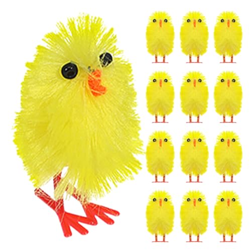 Warmhm 30 Stück -Mini-Küken -Plüsch-Küken-Dekorationen Chenille Winzige Flauschige Hühner Ornament Bauernhof Miniatur-Küken-Statuen Osterkörbchen Partygeschenke Warmhm 30 Stück -Mini-Küken -Plüsch-Küken-Dekorationen Chenille Winzige Flauschige Hühner Ornament Bauernhof Miniatur-Küken-Statuen Osterkörbchen Partygeschenke von Warmhm