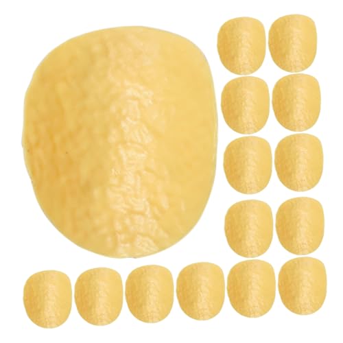 Warmhm 30 Stück Simulierte Kartoffelchips Anzeige Realistisch Aussehende Gefälschte Chips Simulieren Und Für Künstlich Miniatur Gelb Dekorationen Yellow Plastik Warmhm 30 Stück Simulierte Kartoffelchips Anzeige Realistisch Aussehende Gefälschte Chips Simulieren Und Für Künstlich Miniatur Gelb Dekorationen Yellow Plastik von Warmhm