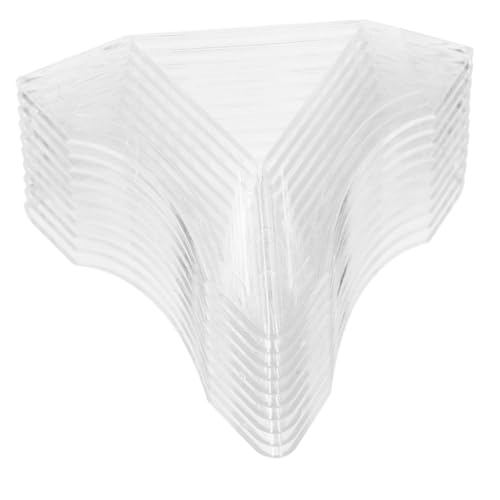 Warmhm 30 Stück Zauberwürfelbasis Stand Puzzle Anzeige Mini Würfelständer Plastik Transparent von Warmhm